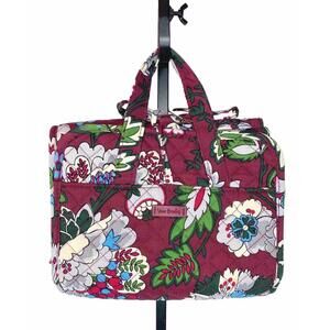 Vera Bradley Iconic Grand Hanging Organizer in Bordeaux Blooms.
